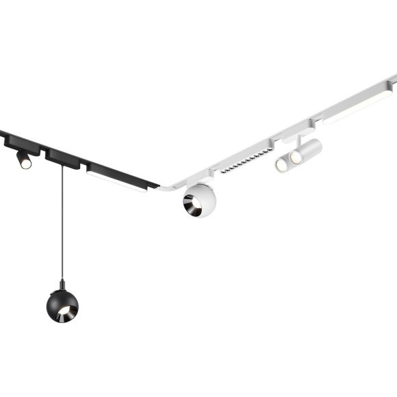 359262 Трековый магнитный светодиодный светильник Novotech SMAL 48V CRI90+ 3000К 800Лм 120° 10W 359262 Трековый магнитный светодиодный светильник Novotech SMAL 48V CRI90+ 3000К 800Лм 120° 10W