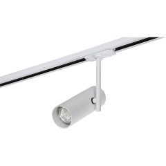 Однофазный двужильный трековый светильник Crystallux CLT 0.31 011 WH под сменную лампу GU10 Однофазный двужильный трековый светильник Crystallux CLT 0.31 011 WH под сменную лампу GU10