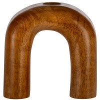 421269 Ваза декоративная MELOBODY, L150, B75, H150, дерево