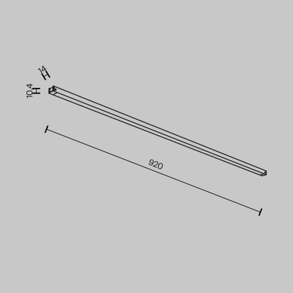 TR173-1-24WTW-B Трековый магнитный светодиодный SMART светильник Maytoni Basity CRI90+ 3000-6000К 1890Лм 120° 24Вт Bluetooth Mesh