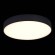 ST606.432.48 Светильник потолочный Черный LED 1*48W 3000K 4 320Lm Ra85 120° IP20 D400xH55 185-265V Накладные светильники
