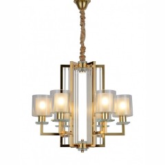 Подвесная люстра Lumina Deco Manhattan LDP 8012-6 F.GD