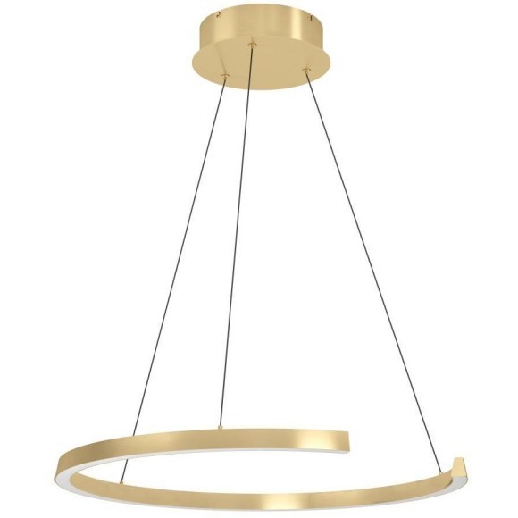 390516 Светодиодный подвес с регулировкой цветовой температуры LABONETE, 24,8W(LED), Ø800, 2200-6500K, 4100lm, алюминий, сталь, золотой, белый