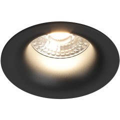 DK3024-BK Встраиваемый светильник, IP 20, 10 Вт, GU5.3, LED, черный, пластик DK3024-BK Встраиваемый светильник, IP 20, 10 Вт, GU5.3, LED, черный, пластик