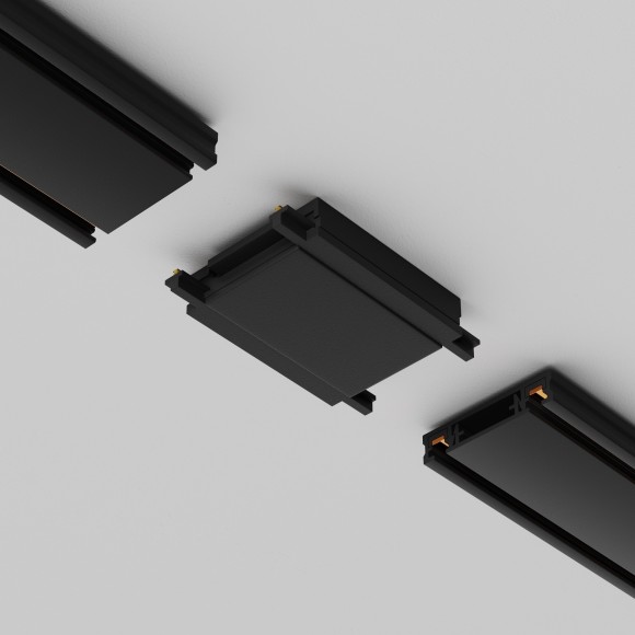 Коннектор прямой для накладного плоского шинопровода Maytoni Radity TRA084C-11B