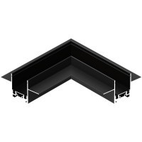 ST069.409.10 Угловой соединитель для шинопровода в ГКЛ 9мм ST Luce Skyflat