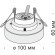 Встраиваемый светильник Maytoni DL035-2-L6B Planet светодиодный LED 11W