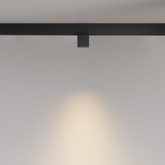 TR133-2-7W3K-B Трековый магнитный светодиодный светильник Maytoni Exility CRI90+ 3000К 380Лм 50° 7Вт