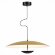 SL6502.213.01 Светильник подвесной ST-Luce Золотистый,Черный/Золотистый LED 1*40W 3000K ARMONICO