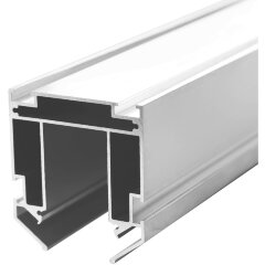 ST003.129.03 Профиль 2м в гарпунный натяжной потолок для накладного шинопровода SKYLINE 48 ST003.129.03 Профиль 2м в гарпунный натяжной потолок для накладного шинопровода SKYLINE 48