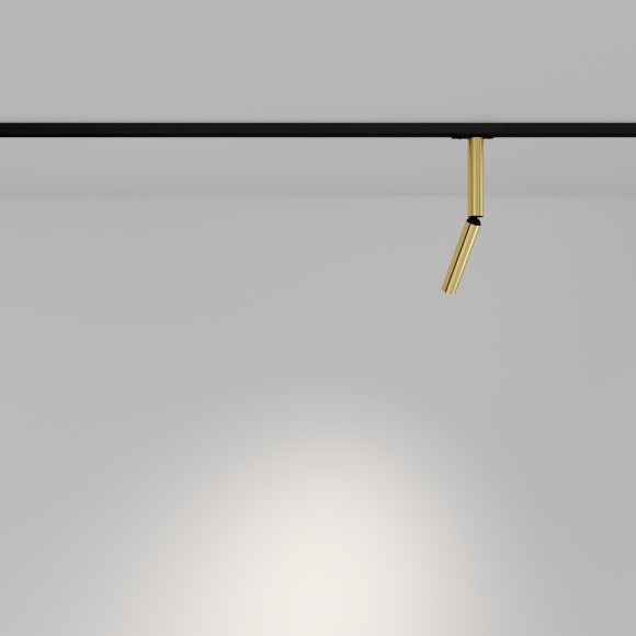 Однофазный двужильный светодиодный трековый светильник Maytoni Unity TR142-1-6W3K-BS Focus Dual 3000К 440Лм CRI90+ 36° 6Вт