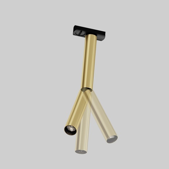 Однофазный двужильный светодиодный трековый светильник Maytoni Unity TR142-1-6W3K-BS Focus Dual 3000К 440Лм CRI90+ 36° 6Вт