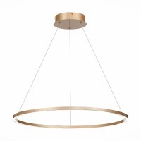 ST605.243.34 Светильник подвесной ST-Luce Золотистый/Белый LED 1*34W 4000K Подвесные светильники