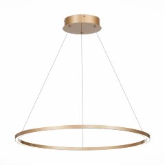 ST605.243.34 Светильник подвесной ST-Luce Золотистый/Белый LED 1*34W 4000K Подвесные светильники ST605.243.34 Светильник подвесной ST-Luce Золотистый/Белый LED 1*34W 4000K Подвесные светильники