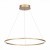 ST605.243.34 ST Luce Светильник подвесной, LED, 4000K 1х34W, золотистый/белый