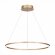 ST605.243.34 Светильник подвесной ST-Luce Золотистый/Белый LED 1*34W 4000K Подвесные светильники
