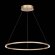 ST605.243.34 Светильник подвесной ST-Luce Золотистый/Белый LED 1*34W 4000K Подвесные светильники
