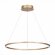 ST605.243.34 Светильник подвесной ST-Luce Золотистый/Белый LED 1*34W 4000K Подвесные светильники