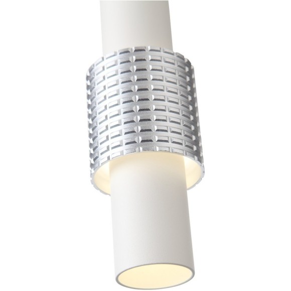 SL1591.503.01 Светильник подвесной ST-Luce Белый, Алюминиевый/Белый LED 1*6W 3000K Подвесные светильники