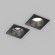 DK2131-BK Встраиваемый влагозащищённый светильник COVE, IP44, до 15 Вт LED, GU10, алюминий, чёрный