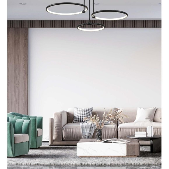 Люстра потолочная LED 66W 4188Лм 3000-6000K с пультом ДУ URSULA Lumion 6506/66CL