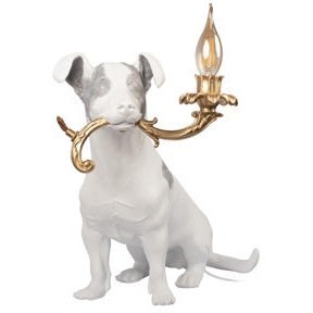 10312 Grey Настольная лампа LOFT IT Dog