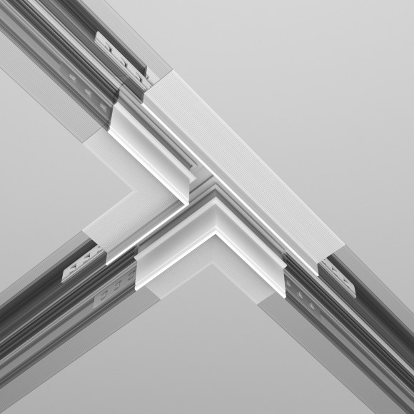 Т-образный соединитель для шинопроводов в ГКЛ 9.5мм Maytoni Exility TRA034CT-42W Т-образный соединитель для шинопроводов в ГКЛ 9.5мм Maytoni Exility TRA034CT-42W