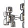 Люстра на штанге Freya FR5203PL-16CH1 Savia под лампы E27 60W