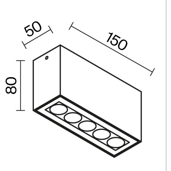 Потолочный светильник Outdoor O309CL-L10GF3K