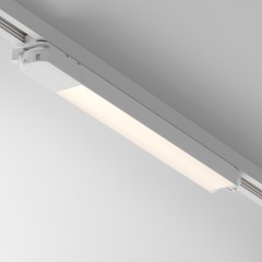 Однофазный двужильный светодиодный трековый светильник Maytoni Unity TR000-1-12W3K-W Basis 3000К 900Лм CRI90+ 110° 12Вт