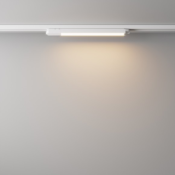 Однофазный двужильный светодиодный трековый светильник Maytoni Unity TR000-1-12W3K-W Basis 3000К 900Лм CRI90+ 110° 12Вт