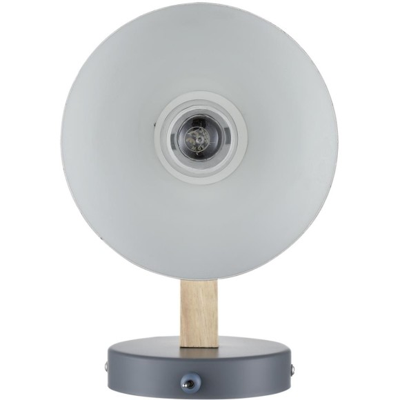 8096/1W MODERNI LN25 серый/серый металл, дерево/металл Бра Е27 1*60W 220V COLANGE