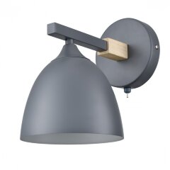 8096/1W MODERNI LN25 серый/серый металл, дерево/металл Бра Е27 1*60W 220V COLANGE 8096/1W MODERNI LN25 серый/серый металл, дерево/металл Бра Е27 1*60W 220V COLANGE