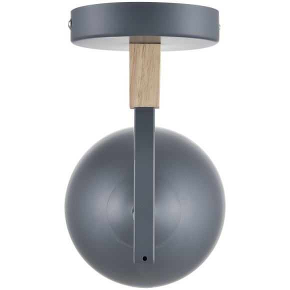 8096/1W MODERNI LN25 серый/серый металл, дерево/металл Бра Е27 1*60W 220V COLANGE