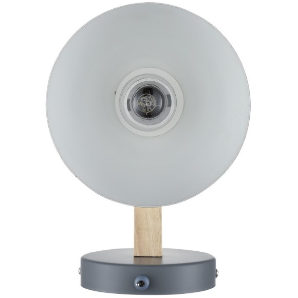 8096/1W MODERNI LN25 серый/серый металл, дерево/металл Бра Е27 1*60W 220V COLANGE