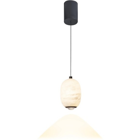 4034/00/01P Stilfort Geolight (Джеолайт) Черный подвесной светильник с белым каменным плафоном LED 4034/00/01P Stilfort Geolight (Джеолайт) Черный подвесной светильник с белым каменным плафоном LED