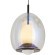 4031/00/01PL Stilfort Geolight (Джеолайт) Черный светильник с прозрачным каменным плафоном LED
