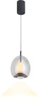 4031/00/01PL Stilfort Geolight (Джеолайт) Черный светильник с прозрачным каменным плафоном LED 4031/00/01PL Stilfort Geolight (Джеолайт) Черный светильник с прозрачным каменным плафоном LED