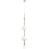 Светильник подвесной Crystal Lux VALENCIA SP1.1 GOLD