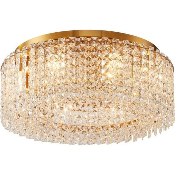 Люстра потолочная хрустальная 2179/05/08C Stilfort, серия Delone