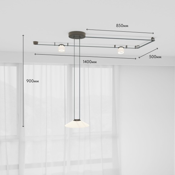 Готовая ременная трековая система Denkirs Belty DK55SET02-02-DB