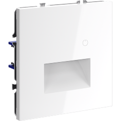 Подсветка светодиодная встраиваемая VOLTUM S70 с датчиком, (белый глянцевый)