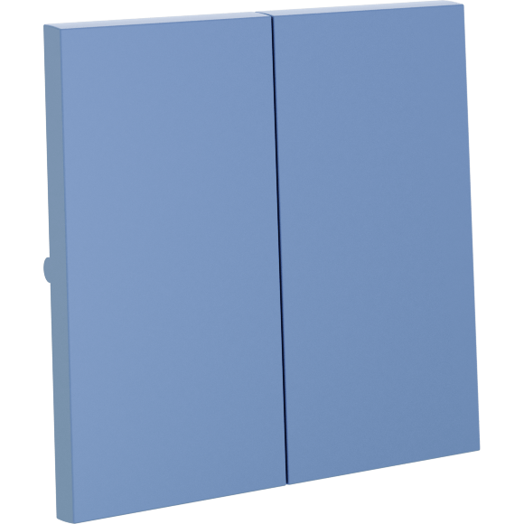 Клавиши для выключателя/переключателя двухклавишного, S70 (деним)