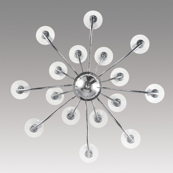 8034/16 CLASSI LN24 хром, металл/стекло Люстра подвесная Е14 16*40W 220V INCANTO 8034/16 CLASSI LN24 хром, металл/стекло Люстра подвесная Е14 16*40W 220V INCANTO