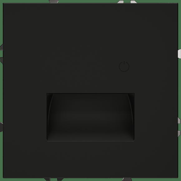 Подсветка светодиодная встраиваемая VOLTUM S70 с датчиком, (черный матовый)