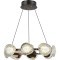 SL6018.203.64 Светильник подвесной ST-Luce Черный/Золотистый LED 1*64W 4000K ENIGMA