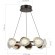SL6018.203.64 Светильник подвесной ST-Luce Черный/Золотистый LED 1*64W 4000K ENIGMA