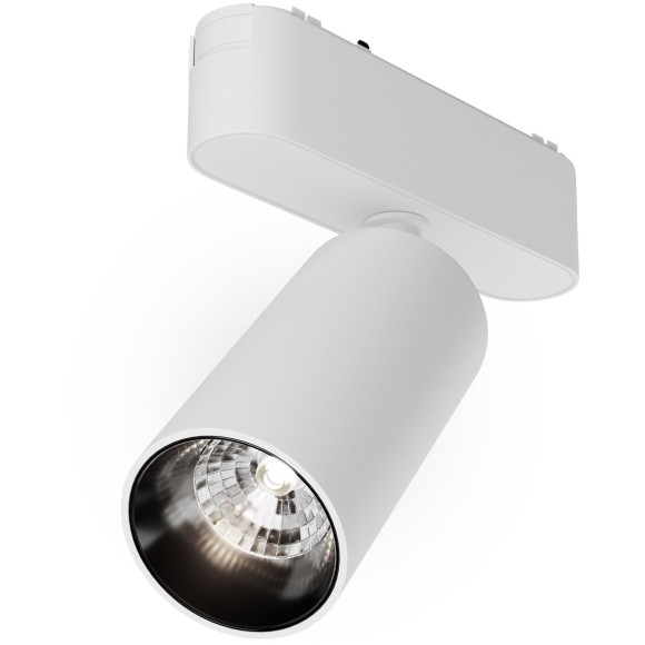 TR103-1-12W4K-M-W Трековый магнитный светодиодный светильник Maytoni Radity 48V CRI90+ 4000К 1100Лм 36° 12Вт