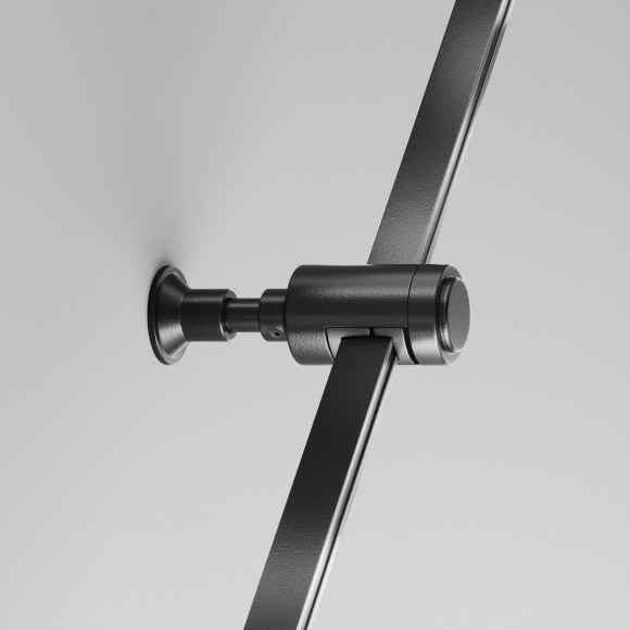 Настенное одинарное отступное крепление без питания Maytoni Flarity TRA155CW-S1-B