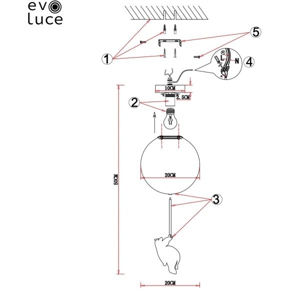 SLE115412-01 ST Luce MODENA Подвес, E27,1х60W, белый SLE115412-01 ST Luce MODENA Подвес, E27,1х60W, белый